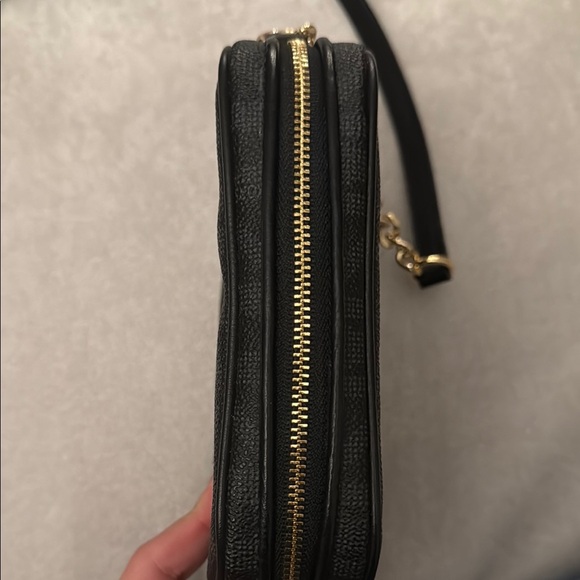 Michael Kors Black and Gold Crossbody Bag - Picture 6 of 12